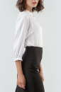 Блуза белого цвета 2575.84 No1|интернет-магазин vvlen.com