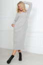 Повседневное платье  мешок бежевого цвета 2470.91 No1|интернет-магазин vvlen.com