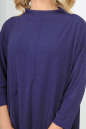 Повседневное платье рубашка фиолетового цвета 2484.17 No3|интернет-магазин vvlen.com