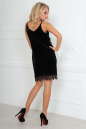 Коктейльное платье комбинация черного цвета 2493.26 No3|интернет-магазин vvlen.com