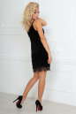Коктейльное платье комбинация черного цвета 2493.26 No4|интернет-магазин vvlen.com