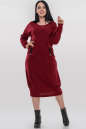 Платье оверсайз красного цвета 2868.92 No2|интернет-магазин vvlen.com