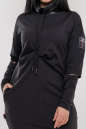 Повседневное платье  мешок черного цвета 2873.74 No1|интернет-магазин vvlen.com