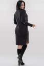 Повседневное платье  мешок черного цвета 2873.74 No4|интернет-магазин vvlen.com