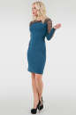 Повседневное платье футляр морской волны цвета 2161.57 No1|интернет-магазин vvlen.com