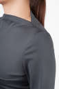 Офисное платье футляр серого цвета 2347.67 No4|интернет-магазин vvlen.com