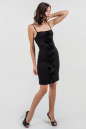 Коктейльное платье футляр черного цвета 1024.2 No0|интернет-магазин vvlen.com