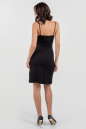 Коктейльное платье футляр черного цвета 1024.2 No2|интернет-магазин vvlen.com