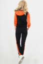 Домашний костюм черного с оранжевым цвета 164-165 No1|интернет-магазин vvlen.com