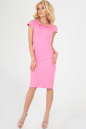 Летнее платье футляр розового цвета 2022.2 No1|интернет-магазин vvlen.com