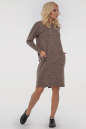 Повседневное платье  мешок капучино цвета 2794-4.96|интернет-магазин vvlen.com