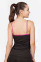 Майка для фитнеса черного с розовым цвета 2357.67 No2|интернет-магазин vvlen.com