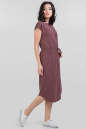 Летнее платье футляр капучино цвета 2683.101 No1|интернет-магазин vvlen.com
