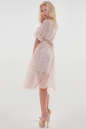 Летнее платье с длинной юбкой персикового цвета 113vl1 No1|интернет-магазин vvlen.com