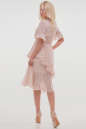 Летнее платье с длинной юбкой пудры цвета 114vl1 No2|интернет-магазин vvlen.com