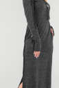 Повседневное платье гольф темно-серого цвета 2750.106 No1|интернет-магазин vvlen.com