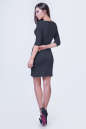 Повседневное платье футляр темно-серого цвета 2365.65 No3|интернет-магазин vvlen.com