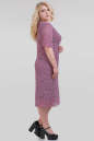 Летнее платье футляр фуксии цвета 1-1310 No1|интернет-магазин vvlen.com