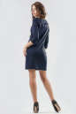Офисное платье футляр темно-синего цвета 2580.47 No2|интернет-магазин vvlen.com