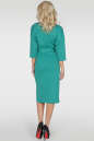 Офисное платье футляр зеленого цвета 2784.47 No2|интернет-магазин vvlen.com