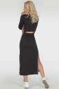 Спортивное платье  черного цвета 2788.79 No2|интернет-магазин vvlen.com