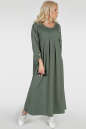 Платье оверсайз хаки цвета 2796.79 No0|интернет-магазин vvlen.com