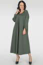 Платье оверсайз хаки цвета 2796.79 No4|интернет-магазин vvlen.com
