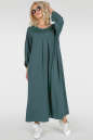 Платье оверсайз морской волны цвета 2796.79 No5|интернет-магазин vvlen.com