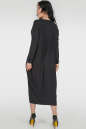 Платье оверсайз темно-серого цвета 2801.17 No5|интернет-магазин vvlen.com
