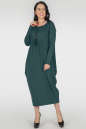 Платье оверсайз зеленого цвета 2801.17 No3|интернет-магазин vvlen.com