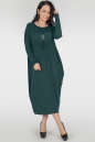 Платье оверсайз зеленого цвета 2801.17 No4|интернет-магазин vvlen.com
