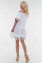 Летнее платье с длинной юбкой белого цвета 16124vl1 No2|интернет-магазин vvlen.com
