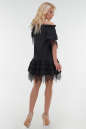 Летнее платье с длинной юбкой черного цвета 16124vl1 No2|интернет-магазин vvlen.com