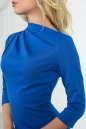 Офисное платье футляр электрика цвета 2505.47 No4|интернет-магазин vvlen.com