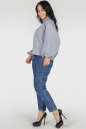 Блуза серый цвета 382 No1|интернет-магазин vvlen.com