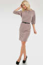 Трикотажное однотонное платье No0|интернет-магазин vvlen.com