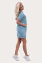 Спортивное платье  голубого цвета 6001 No2|интернет-магазин vvlen.com