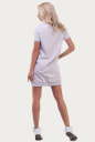 Спортивное платье  светло-серого цвета 6001 No3|интернет-магазин vvlen.com
