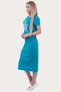 Спортивное платье  морской волны цвета 6002-1 No1|интернет-магазин vvlen.com