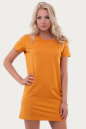 Спортивное платье  желтого цвета 6003 No0|интернет-магазин vvlen.com